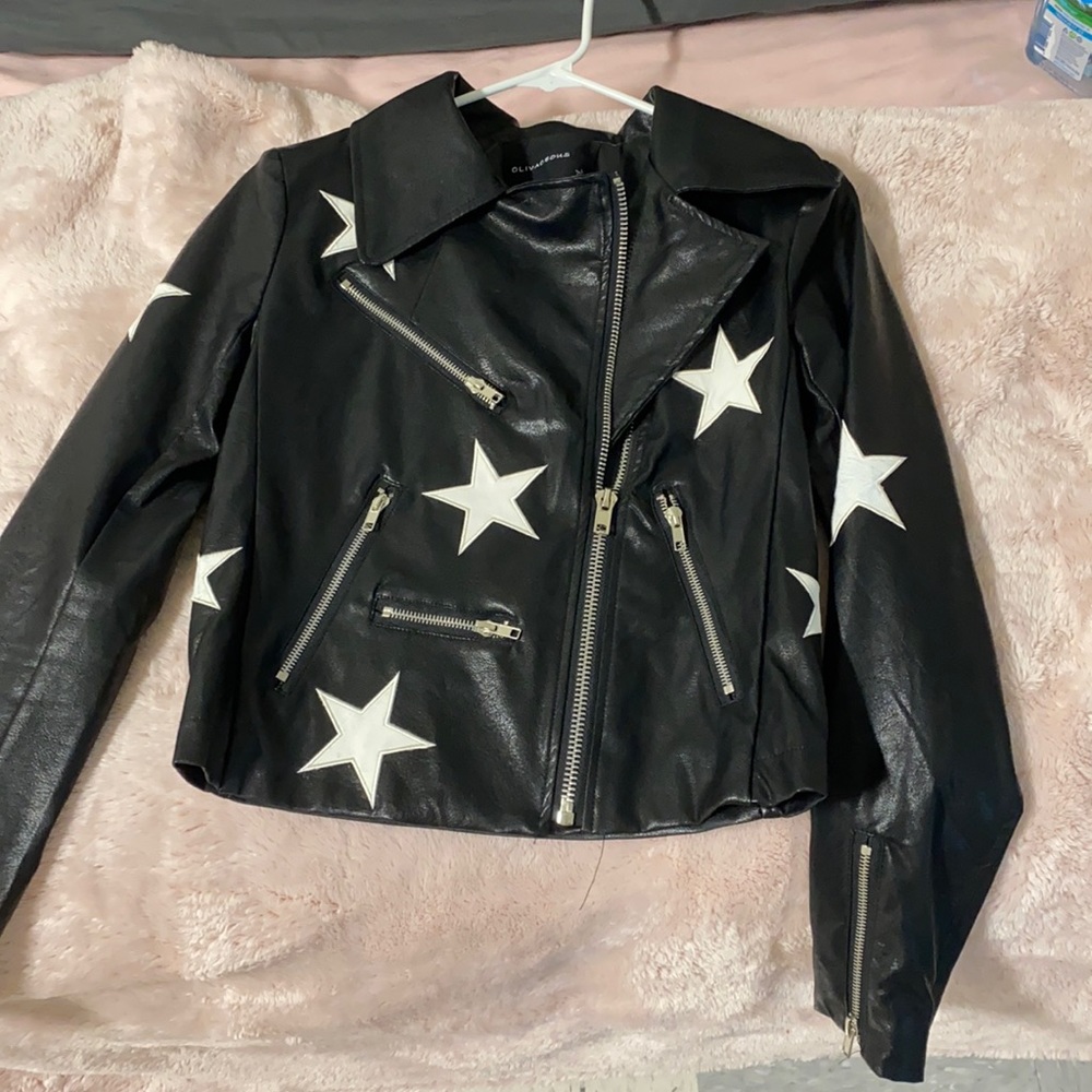 leather jacket